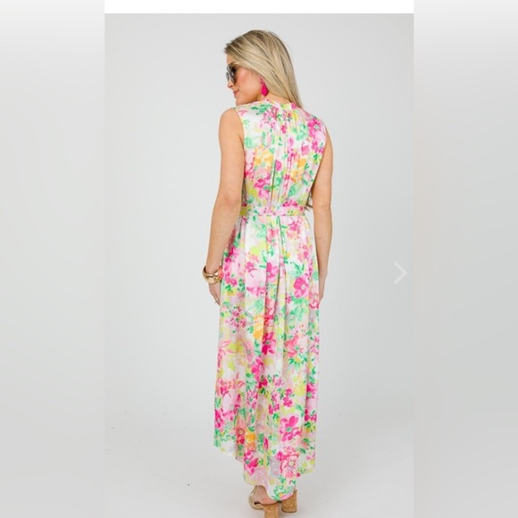 Current Air Multicolor Floral Dress size L - Picture 2 of 7